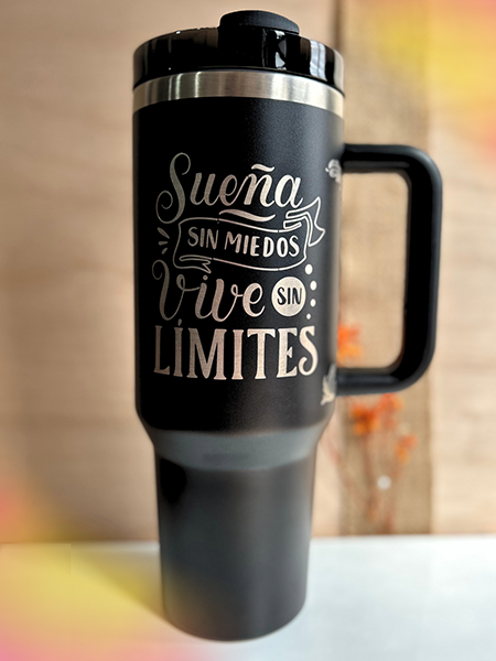 Grabado laser en termo metalico Grabado laser en termo metalico