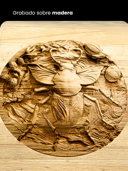 Grabado laser madera Grabado laser madera